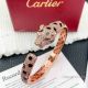 New Replica Cartier Panthere de Gold Diamond-set Bracelet Open Bangle (2)_th.jpg